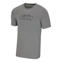 ESSENTIAL T-SHIRT - GRAU MELIERT
