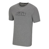 ESSENTIAL T-SHIRT - GRAU MELIERT