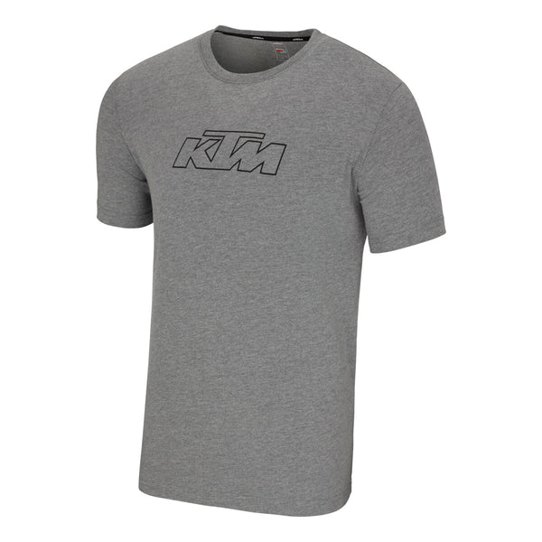 ESSENTIAL T-SHIRT - GRAU MELIERT