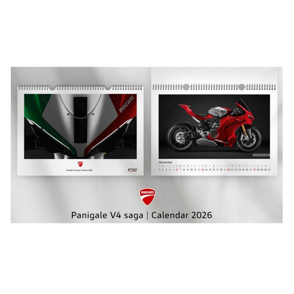 Kalender 2026 Ducati Panigale V4 Saga