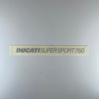 Aufkleber "DUCATI SUPERSPORT 750"