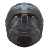 Helm RAPID III XTREM MATT BLACK BLUE PETROL