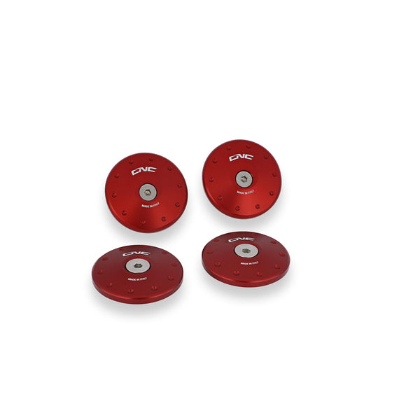 CNC-Racing Rahmenstopfen rot