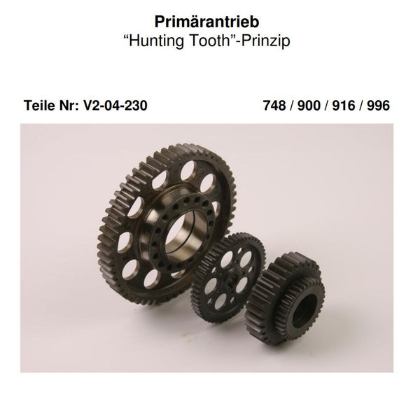 Primärantrieb geradeverzahnt
