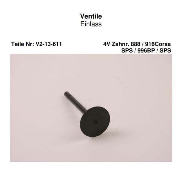 Ventil Einlaß  36mm