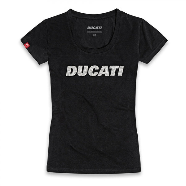 T-Shirt Damen Ducatiana 2.0 schwarz